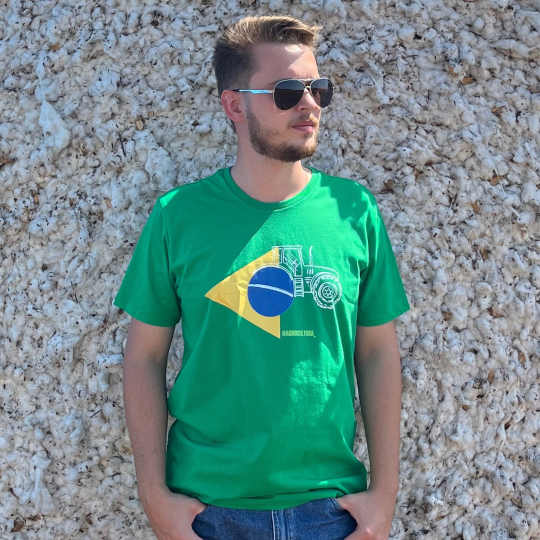 camiseta agro brasil